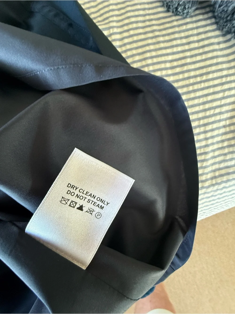 ANN MASHBURN Navy Dress - Picture 8 of 8